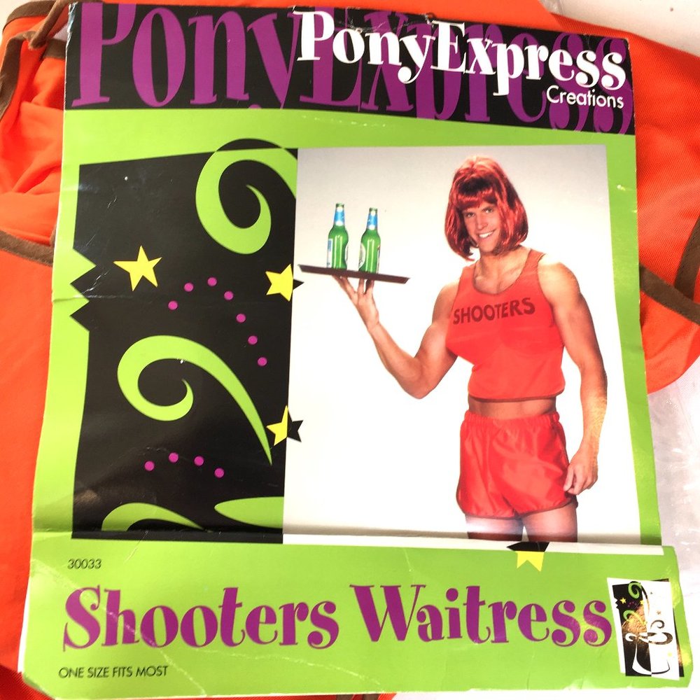 Y2K Shooters (Hooters) Waitress Pony Express Discontinued NWT Vintage